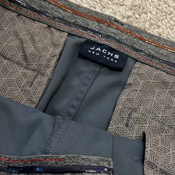 Mens Jachs NY Performance Tech Shorts 36 (2 pair) Poly Spandex Blue Green Golf - Picture 13 of 16